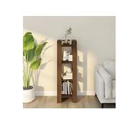 vidaXL Cloison marron miel