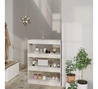 Bibliothèque/Cloison Sonoma Gris 80x30x103 cm Bois Ingénierie Etagère vidaXL