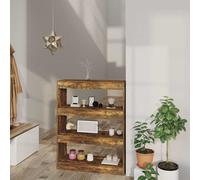 Bibliothèque/Cloison Sonoma Gris 80x30x103 cm Bois Ingénierie Etagère vidaXL