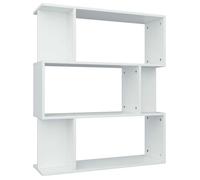 Bibliothèque/Cloison - vidaXL - bois d'ingénierie - blanc - 80 x 24 x 96 cm 815lob41l