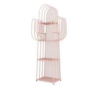 Bibliothèque créative à 4 étages en fer, étagère de rangement pour chambre à coucher, bureau, salon, bureau