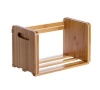 Bibliothèque De Bureau En Bambou ¿ Organiseur De Livres Rétractable, Écologique Et Réglable, Finition Bois Naturel, Solution De Rangement Compacte