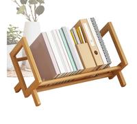 Bibliothèque de bureau - Mini étagère de table, étagère de rangement polyvalente, organisation verticale extensible avec fonction d'économie d'espace | Solution efficace pour bureau, dortoir, station