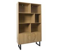 Bibliothèque Design "Calypso" 180cm Marron