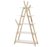 Vipack Bibliothèque Kiddy Design 80 cm Naturel Blanc