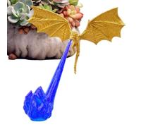 Bibliothèque Dragon Decor 3D imprimée pour coin de lecture | Étagère décorative Dragon pour la maison, le salon, la chambre à coucher, la bibliothèque