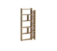 Bibliothèque en bois "Momo" - 65 x 15 x 150 cm - Chêne