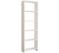Bibliothèque en bois "New" - 50 x 19 x 160 cm - Blanc