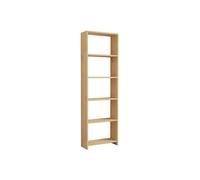 Bibliothèque en bois ""New"" - 50 x 19 x 160 cm - Chêne