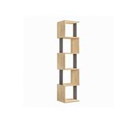 Bibliothèque en bois "Piri" - 35 x 30 x 161 cm - Chêne de SonomaAnthracite