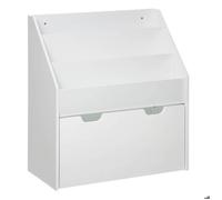 Bibliothèque avec tiroir blanc