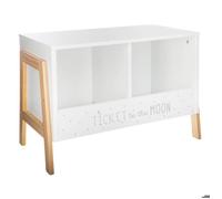 Bibliothèque enfant blanc H40cm - Atmosphera Créateur d'intérieur