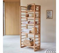 Bibliothèque Enfant En Bois De Teck 80x180 Sera Naturel TU