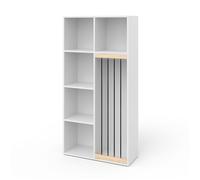 Bibliothèque enfant Marvin, 72x143cm, Blanc, Vicco 33698