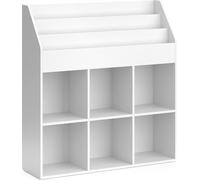 Bibliothèque enfant Vicco Luigi Blanc 107.2x114.2cm, Model 36551