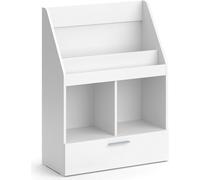 Bibliothèque enfant Vicco Luigi Blanc 72x96.2cm avec tiroir, Model 39435
