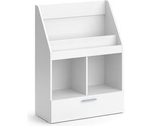 Bibliothèque enfant Vicco Luigi Blanc 72x96.2cm avec tiroir, Model 39435