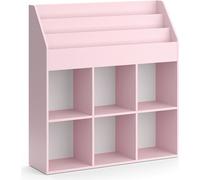 Bibliothèque enfant Vicco Luigi Rose 107.2x114.2cm sans boîtes pliantes, Model 40729