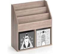 Bibliothèque enfant Vicco Luigi Sonoma 72x79cm avec 2 boxes pliants opt.2, Model 37024