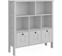 Bibliothèque enfant Vitalispa Ajaton Blanc 103.6x113.4cm, Model 50175