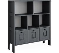 Bibliothèque enfant Vitalispa Ajaton Gris 103.6x113.4cm, Model 50176