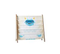 3 Sprouts - Étagère Livre Enfant en Bois - Bibliothèque Montessori pour Enfants - Rangement Livre Enfant - Yéti