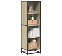 Bibliothèque Étagère à Livres Organisateur Bureau Bois d'Ingénierie vidaXL