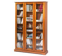 Bibliothèque FLORIE merisier 3 portes
