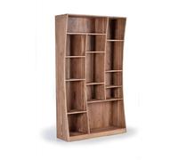 Bibliothèque - Giner y Colomer - Bois d'acacia - 2m - Marron naturel