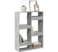 vidaXL Bibliothèque Bois d'ingénierie 100x33x135 cm Gris béton