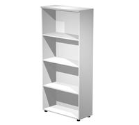 Bibliothèque haute Pronto - L.80 x H.180 cm - Sans porte - Blanc