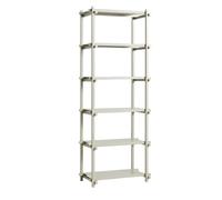Bibliothèque Haute Woody Shelving 2.0 Gris Fumé/acier