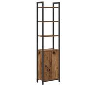 vidaXL Bibliothèque Bois Ancien 40 x 24 x 161 cm Bois d'ingénierie, Bureau Maison Industriel, étagère rectangulaire, Rangement spacieux, décor loft Moderne