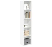 Bibliothèque intérieure - vidaXL - Étagère haut, pour salon - bois d'ingénierie - blanc - 40 x 30 x 189 cm@nlr86i