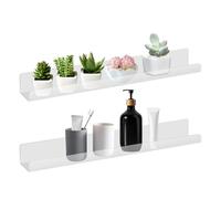 Bibliothèque magnétique, support métallique flottant, panneau d'affichage réutilisable en acrylique pour tableau blanc, réfrigérateur, maison, bureau, casier, cabine,