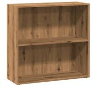 Bibliothèque - mango - Meuble de rangement - chêne artisanal - 80x30x77 cm - bois d'ingénierie M1188