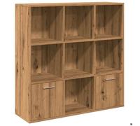 Bibliothèque - mango - Meuble de rangement - chêne artisanal - 98x29x97,5 cm - bois d'ingénierie M620
