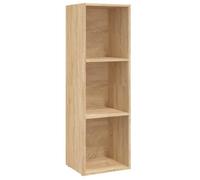 Bibliothèque - mango - Meuble de rangement - chêne sonoma - bois d'ingénierie M643