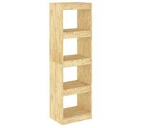 Bibliothèque - mango - Meuble Étagère - 40x30x135,5 cm - pin massif M1501