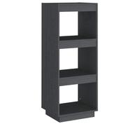 Bibliothèque - mango - Meuble Étagère - gris 40x35x103 cm - pin massif M1666