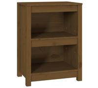Bibliothèque Marron miel 50x35x68 cm Bois de pin massif