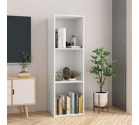 vidaXL Bibliothèque/Meuble TV Blanc 36 x 30 x 114 cm Aggloméré