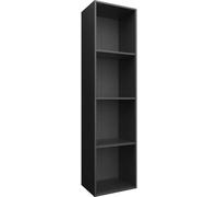 Bibliothèque/Meuble TV Blanc 36x30x143 cm Bois d'ingénierie
