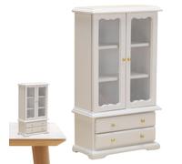 Bibliothèque Miniature,Meubles Miniatures Bibliothèque Élégant, Petit, 3 | Bibliothèque miniature en bois de maison de pour la maison des