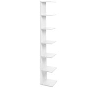 Bibliothèque murale ESTON 190 cm Blanc