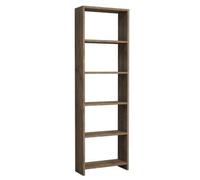 Bibliothèque New 160 cm - Marron noix