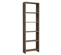 Bibliothèque New 160 cm - Marron noix