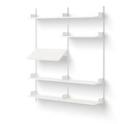 Bibliothèque New Works Living 1900 Blanc