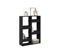 vidaXL Bibliothèque Bois d'ingénierie 100 x 33 x 135 cm Noir
