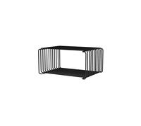 Bibliothèque Panton Wire Demi-hauteur 05-Noir 17,2 cm x 25,7 cm